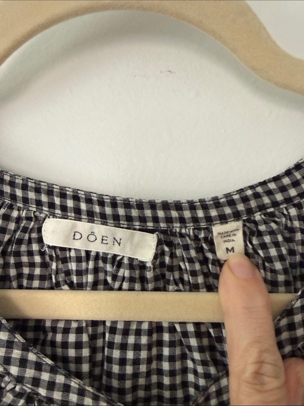 Doen June Gingham Top - Picture 2 of 7
